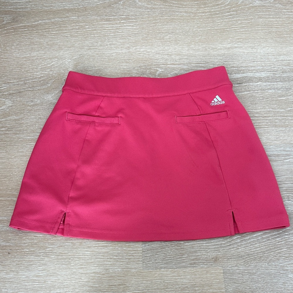 Girls Adidas ClimaCool Pink Golf Skort Size Large GUC - Picture 7 of 10